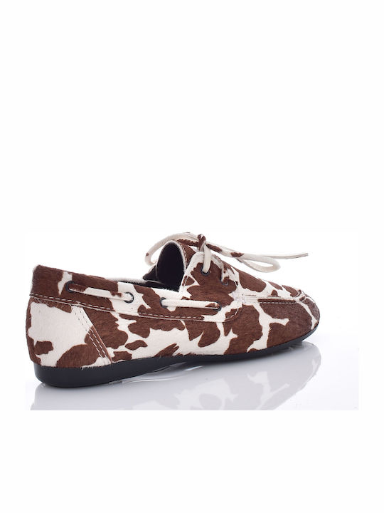 Γυναικεία Loafers σε Καφέ Χρώμα