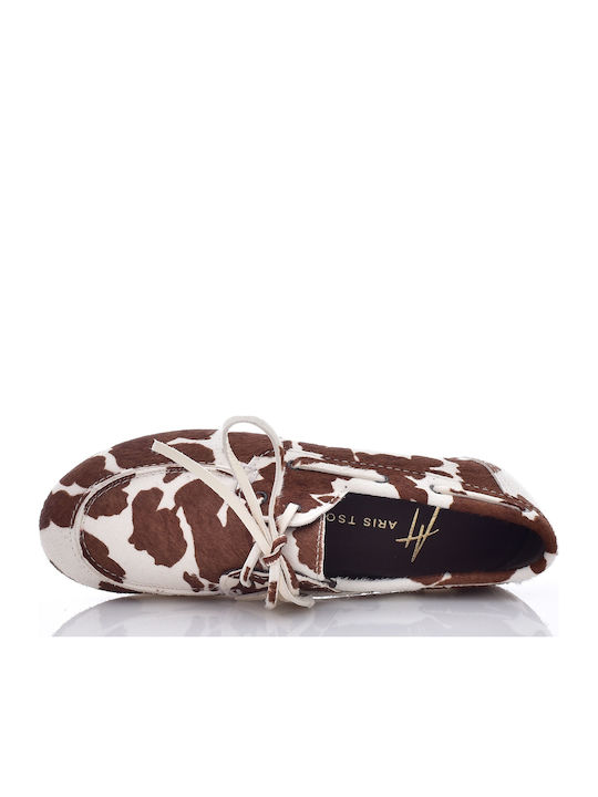 Γυναικεία Loafers σε Καφέ Χρώμα