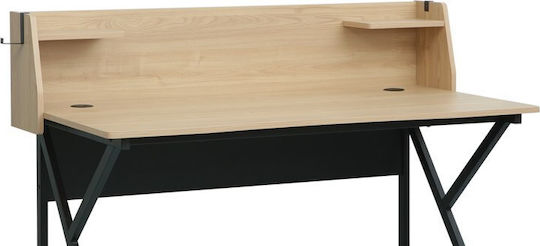 Γραφείο Spaco 123x61.5x100.5εκ. Φυσική Απόχρωση
