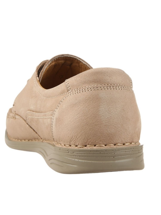 Moccasini Bărbați în Culoare Bej