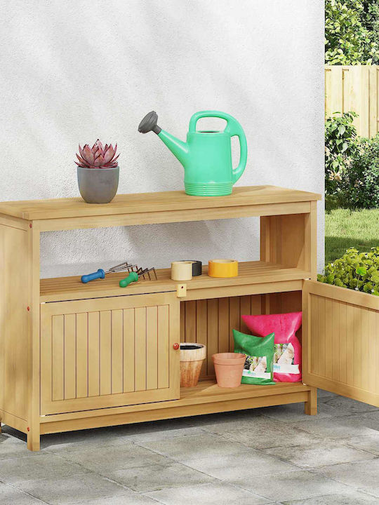 Outdoor Table from Acacia Open Acacia 110x35x75cm