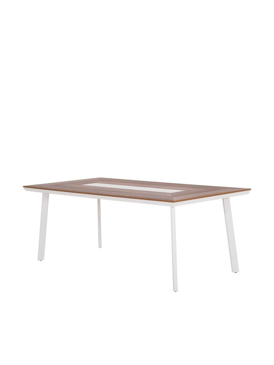 Tisch Stabil Weiß 200x94x75cm