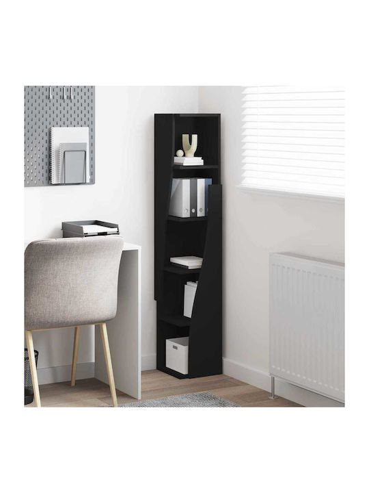 Office Storage Chipboard Cabinet White L27.5xW27xH140cm