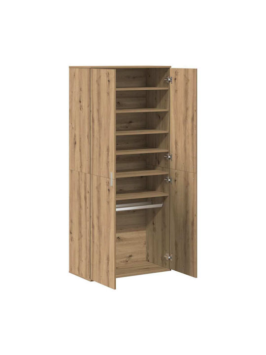 Kleiderschrank Büro Walnut 80x39x178cm