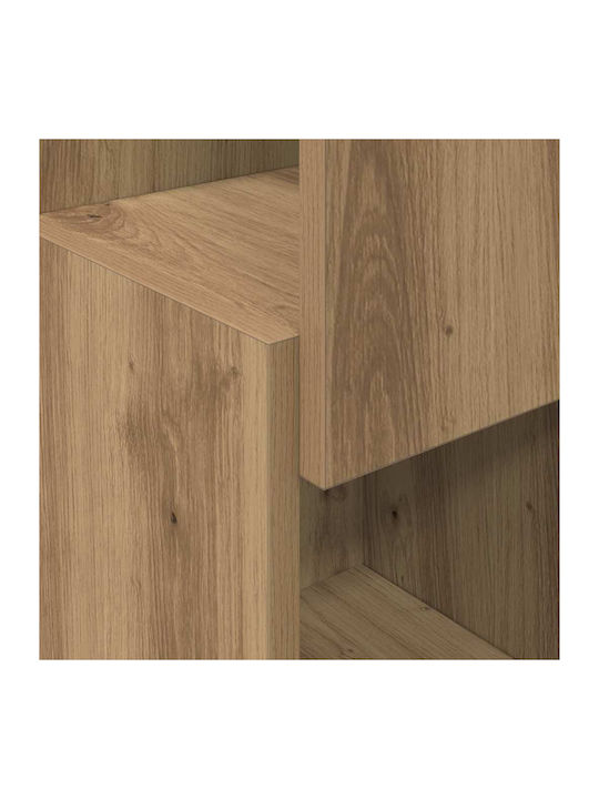 Office Storage Chipboard Cabinet White L25.5xW25xH80cm