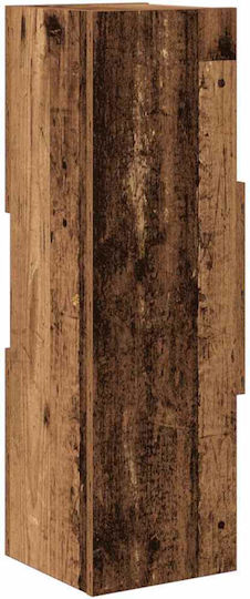 Büroaufbewahrungsschublade und -schrank Holzweiß 25,5x25x80cm