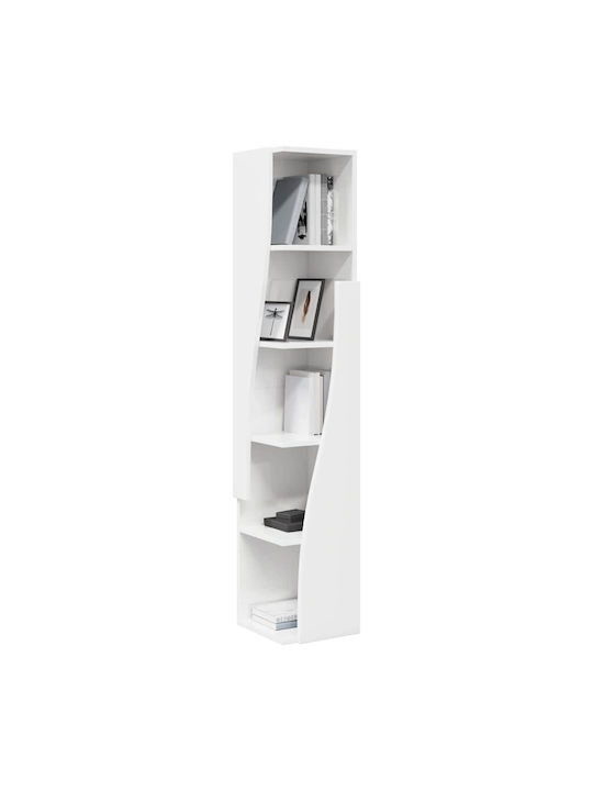 Office Storage Chipboard Cabinet White L27.5xW27xH140cm
