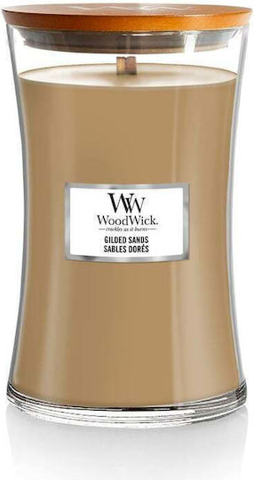 WoodWick Αρωματικό Κερί Σόγιας σε Βάζο με Άρωμα Gilded Sands 610gr