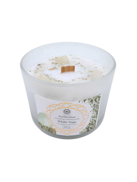 Green Tree Candle Company Κερί Σόγιας σε Βάζο Πράσινο 256gr