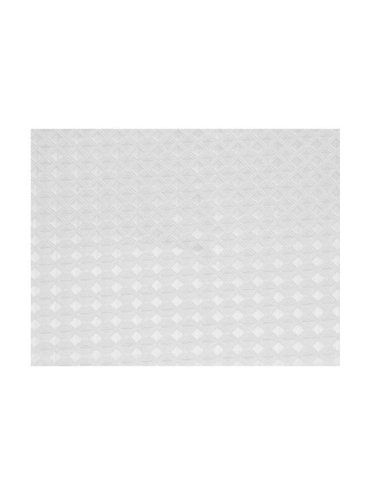 Marva Marva Fabric Shower Curtain 180x200cm White