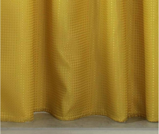 L-C Quartz Duschvorhang 180x200cm Ocre