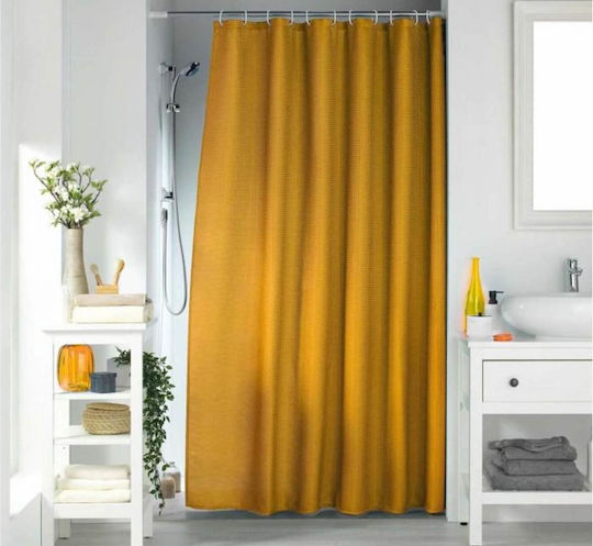 L-C Quartz Duschvorhang 180x200cm Ocre