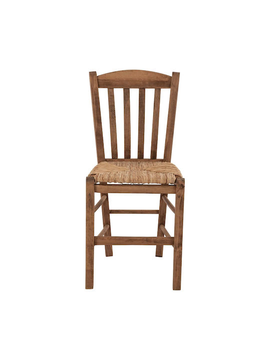 Cafe Wooden Chair Brown 41x35x89cm