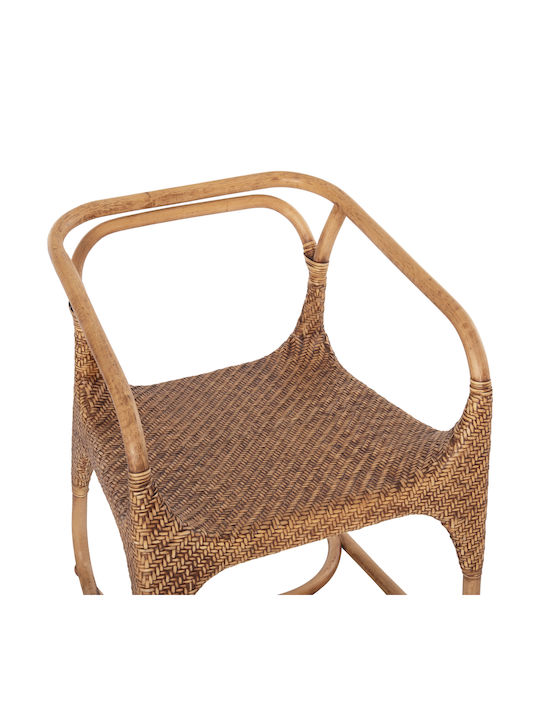 Relik Fotolii Sala de mese Lemn Natural Rattan-Walnut 1buc 60x57x79buc