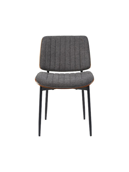 Kathy Dining Chair Metallic Gray 51x58x81cm