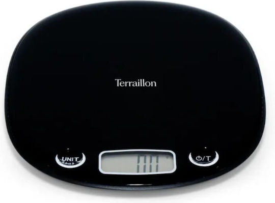 Terraillon Ψηφιακή Ζυγαριά Κουζίνας έως 5kg Μαύρη