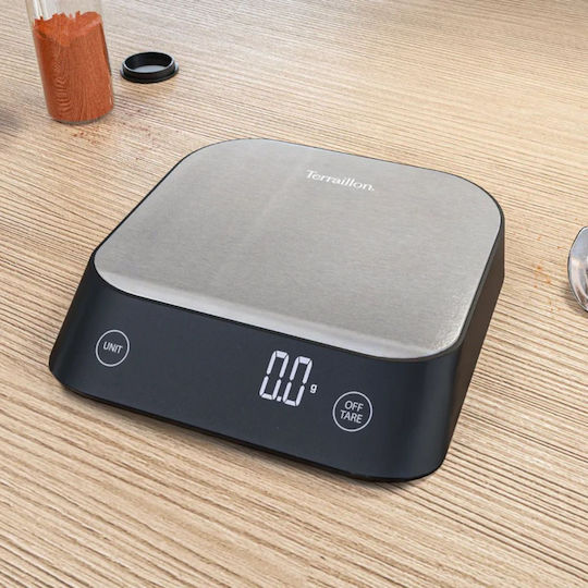 Terraillon Ψηφιακή Ζυγαριά Κουζίνας έως 5kg Inox