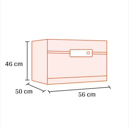 С Wi-Fi за 6 комплекта Ш50xВ56см. Черен TTD55BL