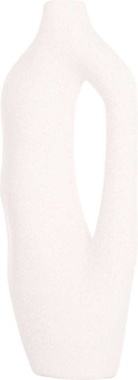 Ceramic Tabletop Decorative Fb94625 Off-White Crystal 20x9x46cm