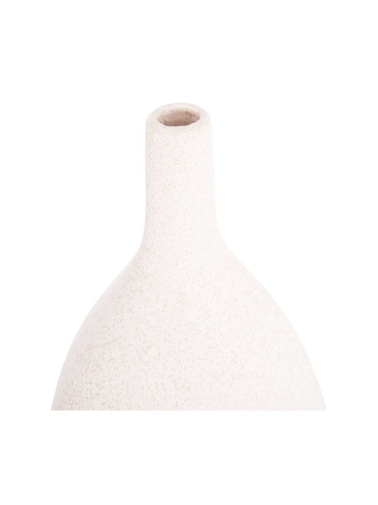 Tabletop Ceramic Decorative Item Fb94633.01 Off-White Crystal Φ18 5x50 5cm