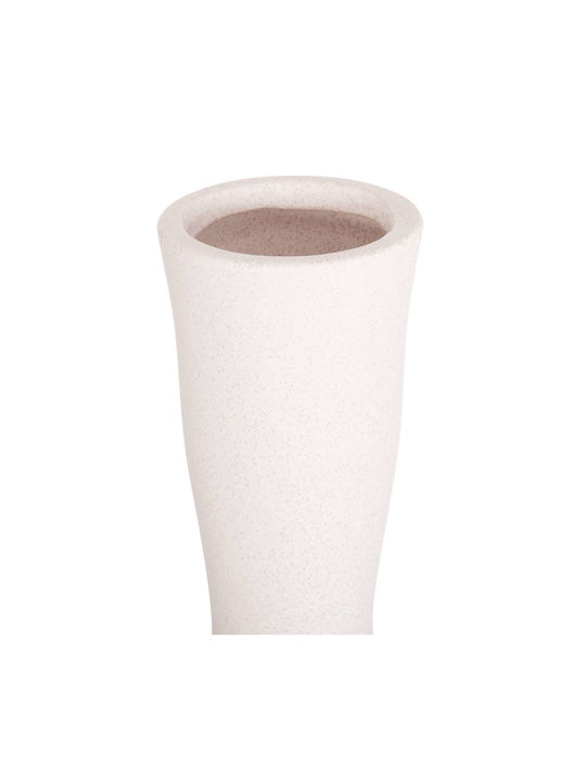 Tabletop Ceramic Decorative Item Fb94637.01 Crystal Off-White Φ14x50cm