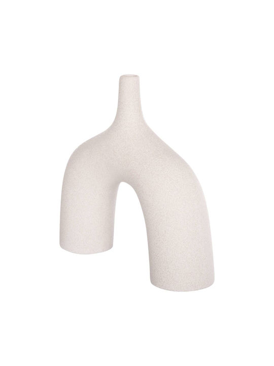 Keramik-Tischdekoration Fb94601.01 Kristall Off-White 34x10x33cm