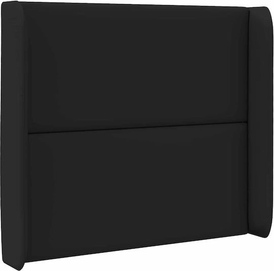 vidaXL Fabric Bed Headboard Black 80cm