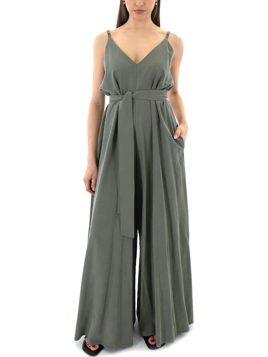 Moutaki Women's Khaki Jumpsuit