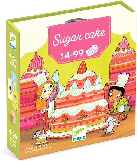 Επιτραπέζιο Παιχνίδι Sugar Cake για 2-4 Παίκτες 4+ Ετών (EN) Djeco