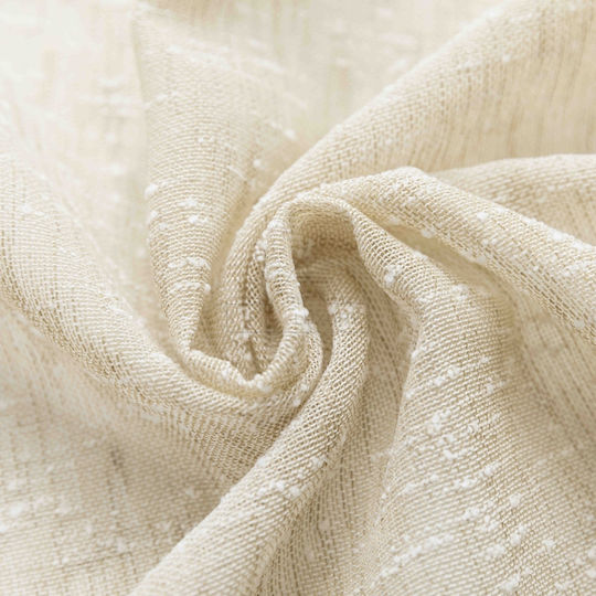 Lucktora Window Curtain With Beige Pencil Pleat 200x150cm