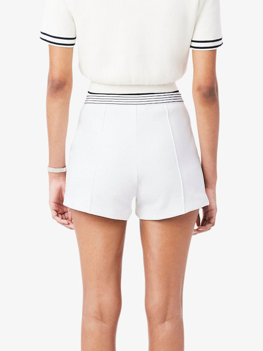 Lacoste Γυναικείο Σορτς White