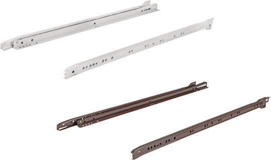 FFG Drawer Expanding Hardware White 40cm 2pcs 37048