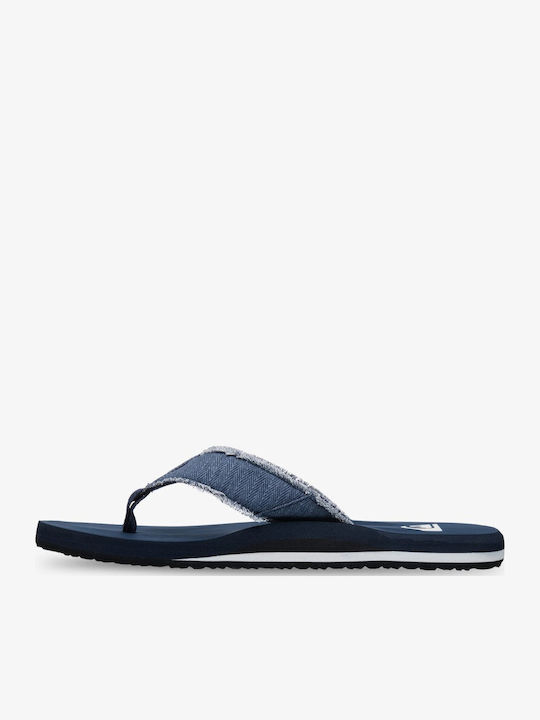 Monkey Abyss Men's Anatomic Flip Flops Blue