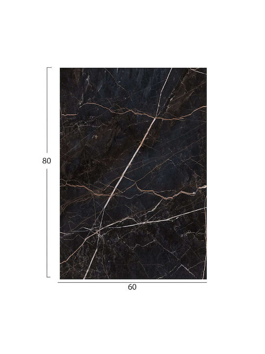 Freebox Rectangular Table Surface HPL Black Marble 60x80cm FB96350.34 2 Pieces