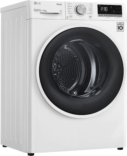 LG RH10V9AV4W Uscător de rufe 10kg cu pompă de căldură