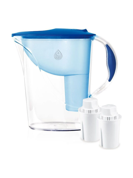 Dafi Atria Classic Blue Κανάτα με Φίλτρο 2400ml