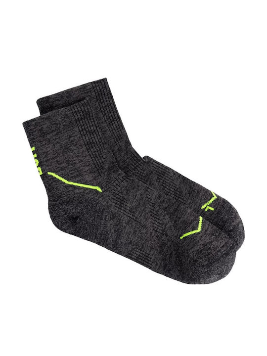 Buff Running Black Sports Socks