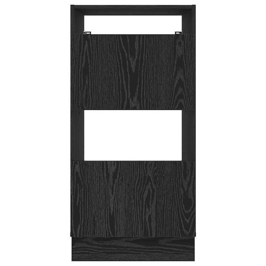 vidaXL Cabinet de baie Mobilier pentru baie L50xA68xÎ102cm Negru