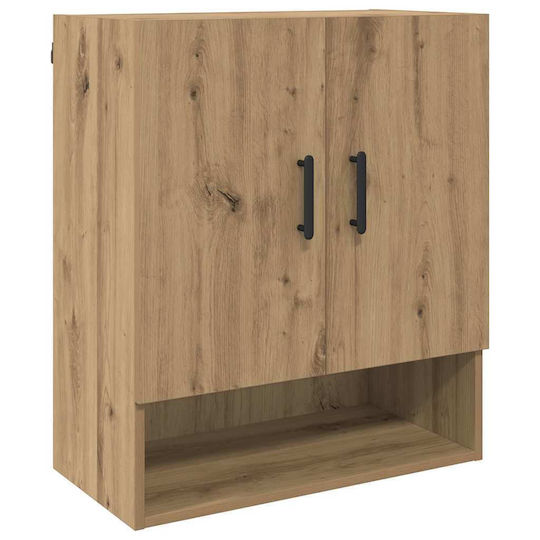 vidaXL Badezimmerschrank B60xT31xH70cm Braun