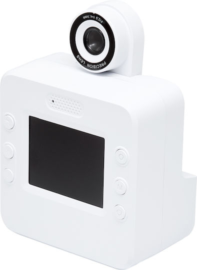 Bigben Interactive Παιδική Φωτογραφική Μηχανή 12MP Full HD (1080p) με Θερμική Εκτύπωση Λευκή