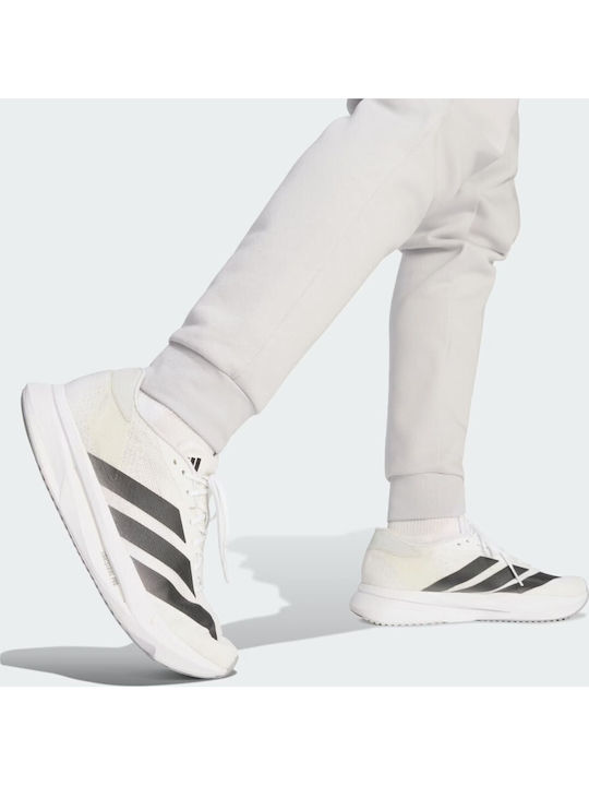 Herren-Sweatpants Fußball Jogginghose mit Gummizug Grau