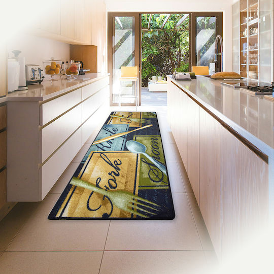 Chios Hellas Marita Kitchen Mat Runner with Anti-slip Underlay Multicolour 57x140εκ.