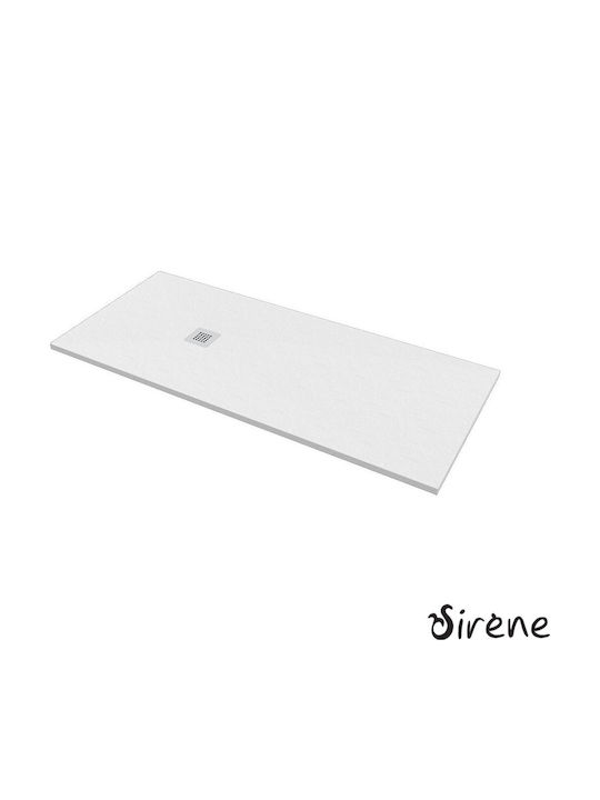 Sirene Shower Column without Mixer 180cm Silver