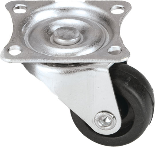 FFG Furniture Wheel made of Metal in Black Color 5x50cm