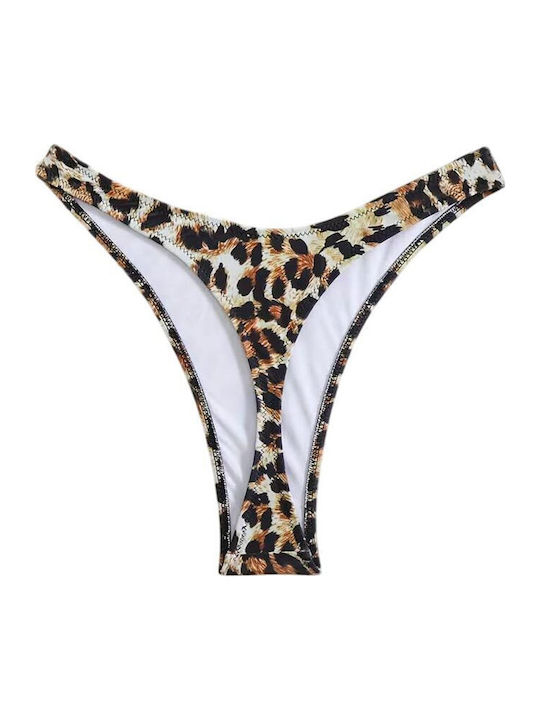 Bikini Inferioare Șir De Caractere Animal Print