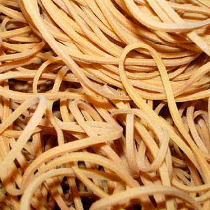 +Efo Νο 4 Benzi de cauciuc pentru ambalare cu diametru 40mm Maro 100gr