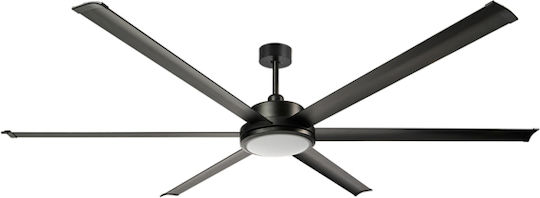 Eurolamp Deckenventilator 183cm Schwarz
