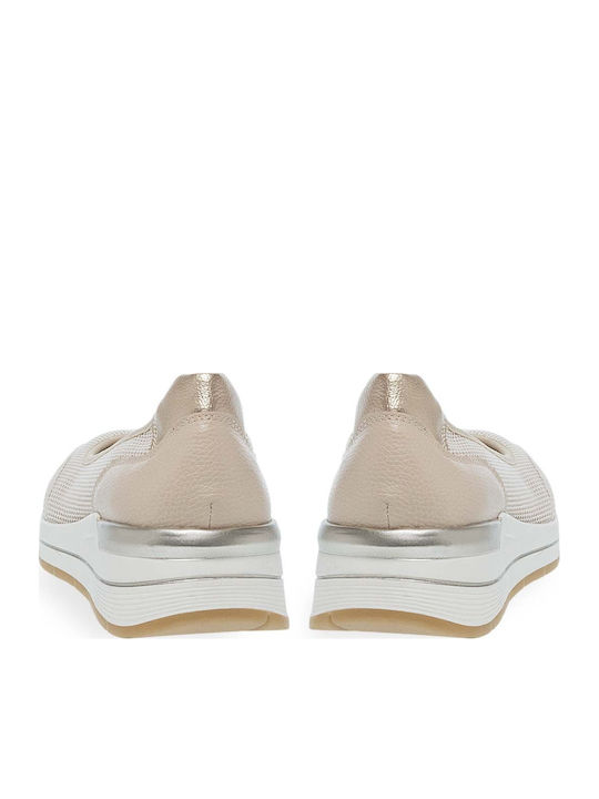Damen Ballerinas in Beige Farbe