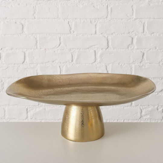 MSA Decorative Aluminum Gold Bowl 42x24x4cm MSA Decorative Aluminum Gold Bowl 42x24x4cm