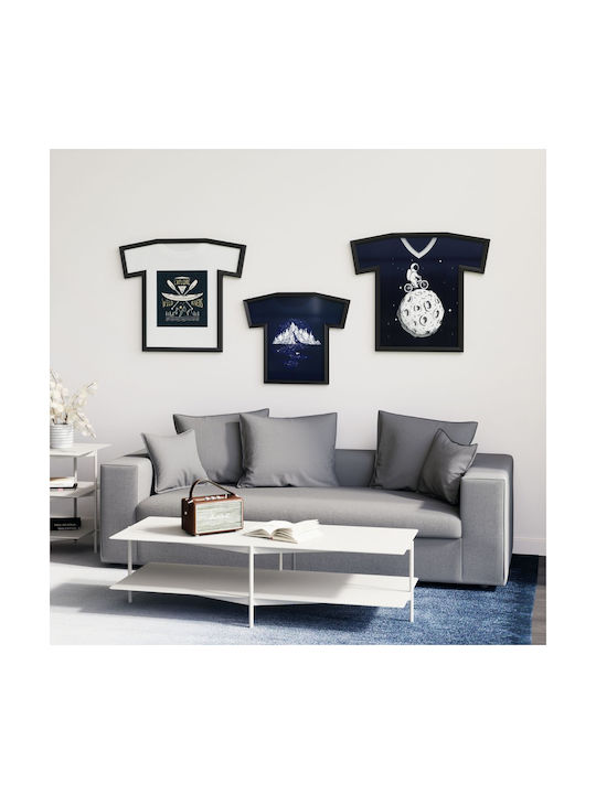 Umbra T-frame Wall Photo Frame Plastic with Black Frame